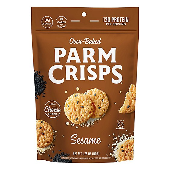 Parm Crisp Sesame Cheese Snack - 1.75 Oz