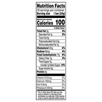 Quaker Chewy Peanut Butter Chocolate Chip Granola Bar - 15.2 Oz - Image 4