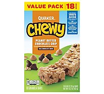 Quaker Chewy Peanut Butter Chocolate Chip Granola Bar - 15.2 Oz