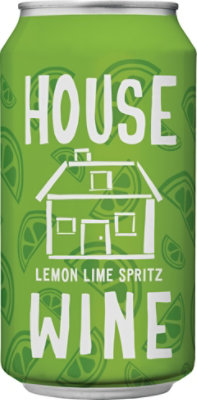 House Wine Lemon Lime Spritz Can Wine - 375 Ml