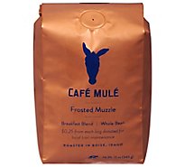 Cafe Mule Coffee Whole Bean Breakfast Blend Frosted Muzzle - 12 Oz