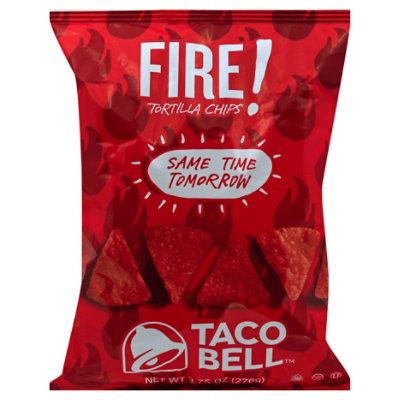 Taco Bell Fire Tortilla Chips - 9.75 Oz - Randalls