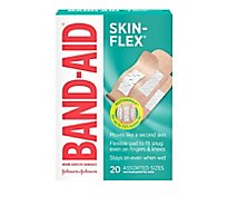Bandaid Skin Flex Assorted - 20 Count