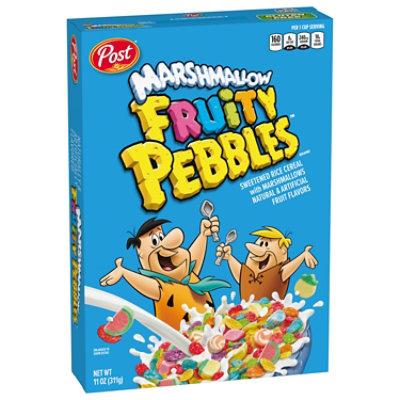 Post Fruity PEBBLES With Marshmallows Gluten Free Breakfast Cereal Small Box - 11 Oz - Image 2