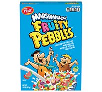 Post Fruity PEBBLES Cereal With Marshmallows Gluten Free - 11 Oz