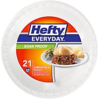 Hefty 10-1/4inch Compartment - 21 Count - Image 1