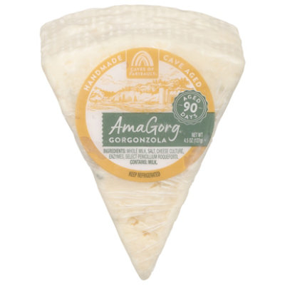 Caves of Faribault AmaBlu Gorgonzola Cheese Wedge - 5 Oz - Image 3