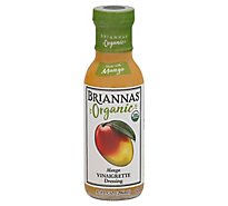 BRIANNAS Organic Dressing Vinaigrette Mango - 10 Oz