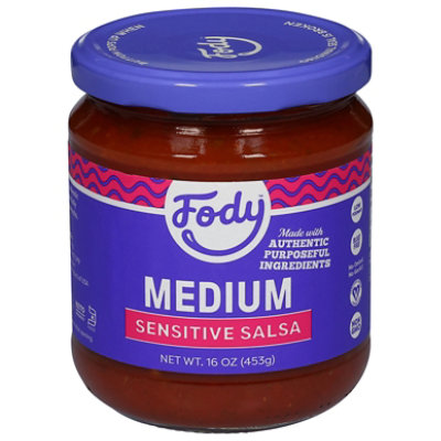 Fody Food Salsa Med Low Fodmap - 16 Oz