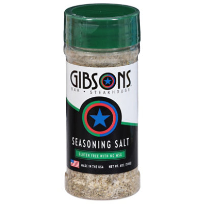 Gibsons Seasoning Salt - 6 Oz - Image 1