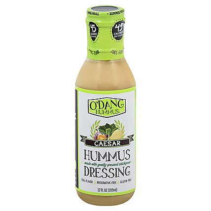 Odang Hum Dressing Hummus Ceasar - 12 Oz - Image 1