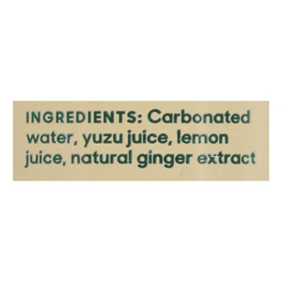 Sanzo Sparkling Water Yuzu with Ginger - 12 Oz - Image 4