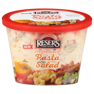 Resers Pasta Salad Cheddar Bacon - 16 Oz - Safeway