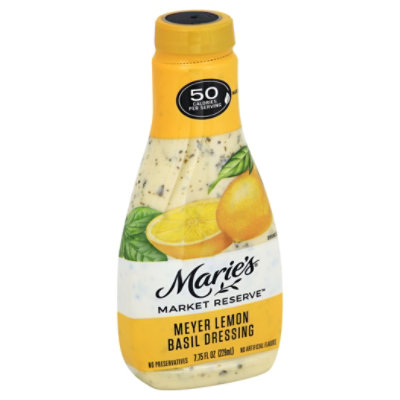 Maries Dressing Meyer Lemon Basil - 7.75 Fl. Oz.