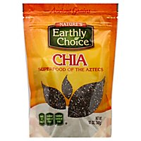 Natures Earthly Choice Seeds Chia Org - 12 Oz - Image 1