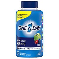 One A Day Mens Vitacraves Gummies - 170 Count - Image 3