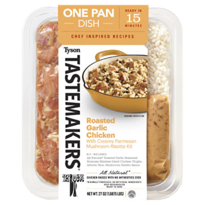 Tyson Tastemakers Roasted Garlic Chicken 26.88 Oz Albertsons