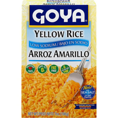 Goya Yellow Rice Low Sodium - 7 Oz - Image 3