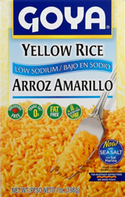 Goya Yellow Rice Low Sodium - 7 Oz - Image 2