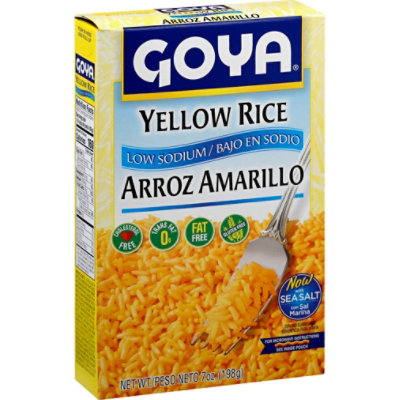 Goya Yellow Rice Low Sodium - 7 Oz - Image 1