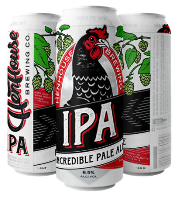 Henhouse Ipa In Cans - 4-16 Fl. Oz.