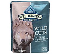 Blue Wilderness Wild Cuts Dog Trail Toppers Chunky Chicken Bites In Hearty - 3 Oz