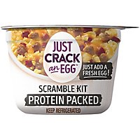 Just Crack An Egg Low Carb Protein Packed Scramble Breakfast Bowl Kit Cup - 2.25 Oz - Image 1