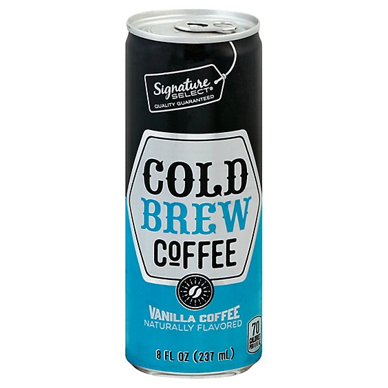 Signature SELECT Coffee Cold Brew Vanilla - 8 Fl. Oz.