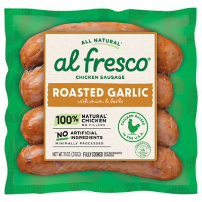 Al Fresco Garlic Chicken Sausage - 11 Oz - Image 3