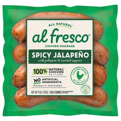 Al Fresco Jalapeno Chicken Sausage - 11 Oz - Image 3