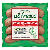 al fresco Chicken Sausage All Natural Sweet Italian Style - 11 Oz - Image 1