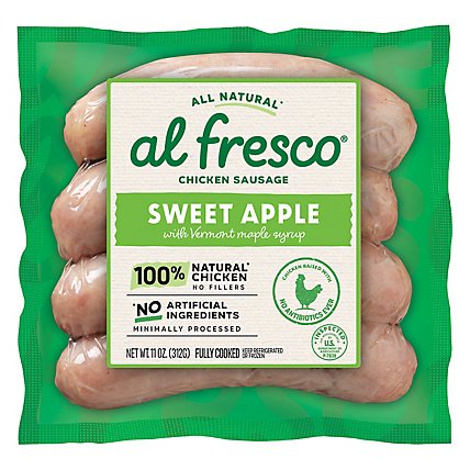 al fresco All Natural Sweet Apple Chicken Sausage - 11 Oz - Image 3