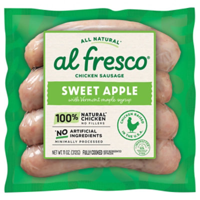 al fresco All Natural Sweet Apple Chicken Sausage - 11 Oz - Image 3