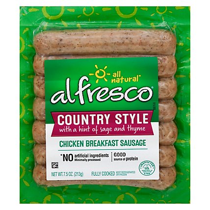 Al Fresco Country Breakfast Sausage - 7.5 Oz - Image 3