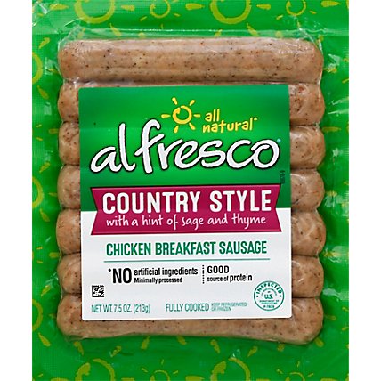 Al Fresco Country Breakfast Sausage - 7.5 Oz - Image 2