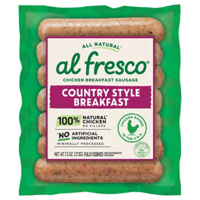Al Fresco Country Breakfast Sausage - 7.5 Oz - Image 2