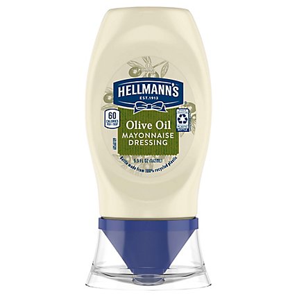 Hellmanns Mayonnaise Dressing With Olive Oil - 5.5 Fl. Oz. - Image 2
