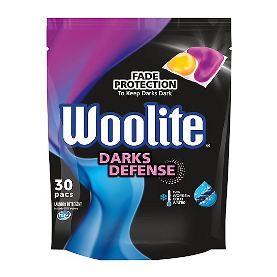Woolite Darks Laundry Detergent - 30 Count - Albertsons