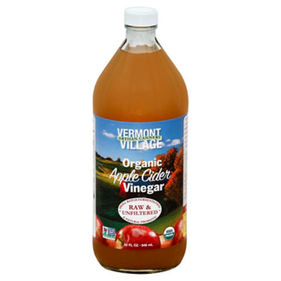 Vt Vlge Artsn Cnry Vinegar Apple Cider - 32 Fl. Oz. - Image 1