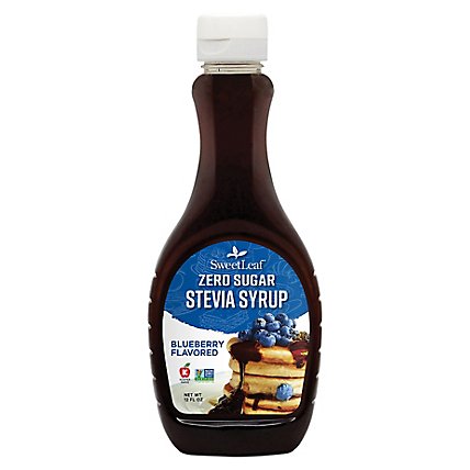 Sweetleaf Syrup Stevia Blueberry - 12 Oz - Image 3