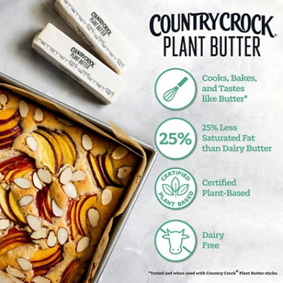 Country Crock Dairy-Free Plant Butter with Avocado Oil Sticks - 16 Oz - Image 2