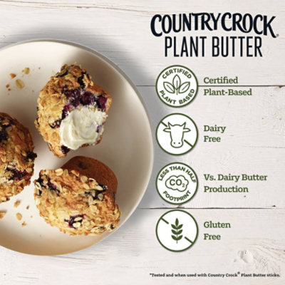 Country Crock Dairy-Free Plant Butter with Olive Oil Spread - 10.5 Oz - Image 2