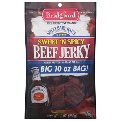 Bridgford Sweet Baby Rays Sweet N Spicy Beef Jerky - 10 Oz - Image 3