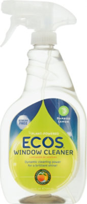 ECOS Earth Friendly Window Cleaner Lemon - 22 Fl. Oz. - Image 2