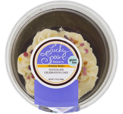 Lucky Spo Cake Celebration Choc Gf - 17.5 Oz