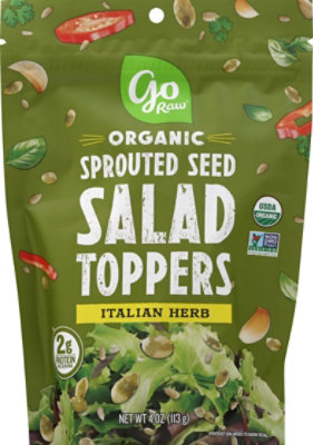 Go Raw Organic Sprouted Seed Salad Toppers Italian Herb - 4 Oz - Image 2