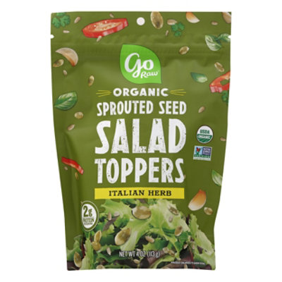 Go Raw Organic Sprouted Seed Salad Toppers Italian Herb - 4 Oz - Image 1