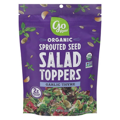 Go Raw Organic Sprouted Seed Salad Toppers Garlic Thyme - 4 Oz - Image 3