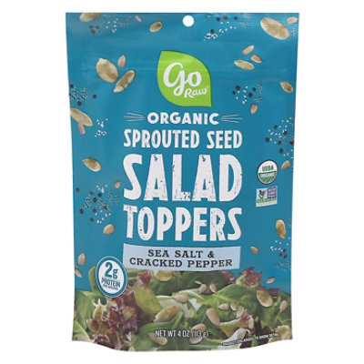 Go Raw Organic Sprouted Seed Salad Toppers Sea Salt & Cracked Pepper - 4 Oz - Image 3