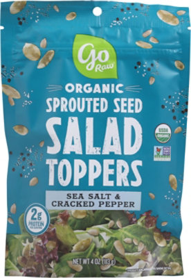 Go Raw Organic Sprouted Seed Salad Toppers Sea Salt & Cracked Pepper - 4 Oz - Image 2